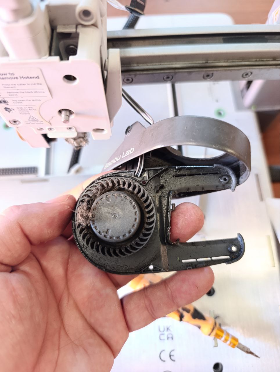 Reparación de impresora 3D en Holy3D